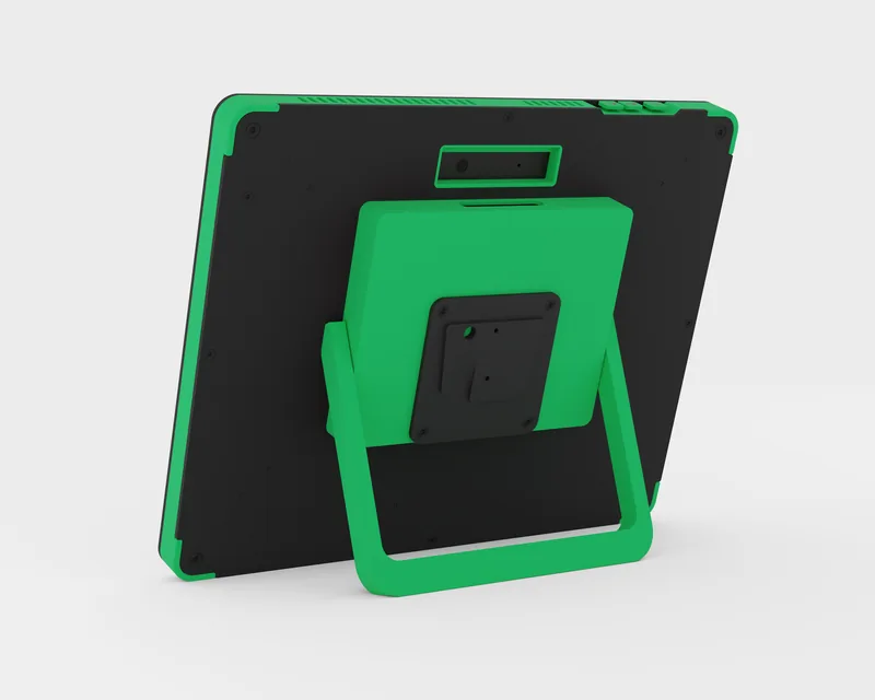 Curly Vision One in Green, Rear view