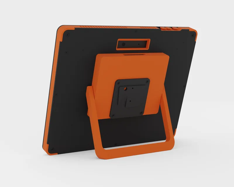Curly Vision One in Orange, Rear view