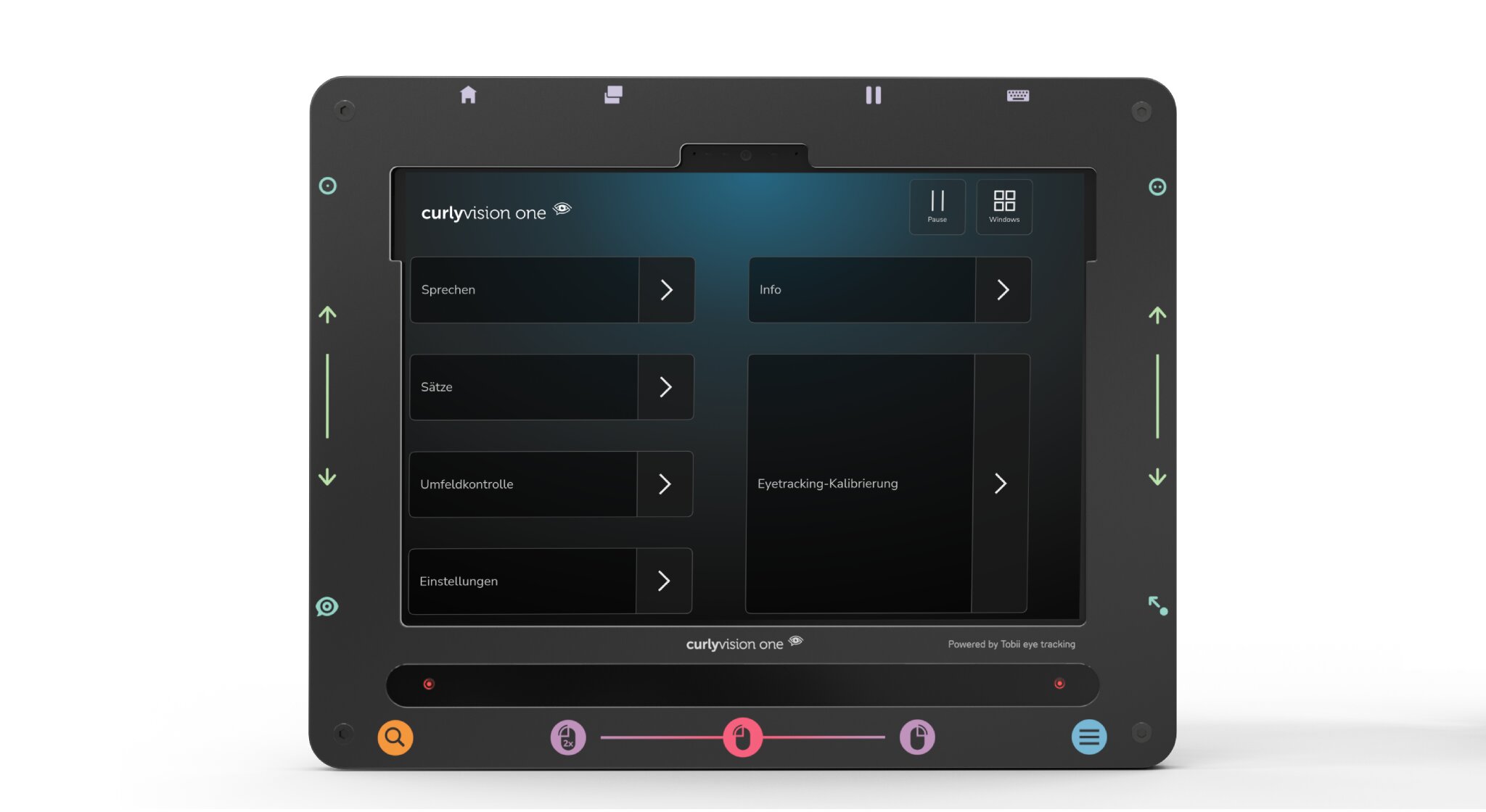 Curly Vision Software Interface